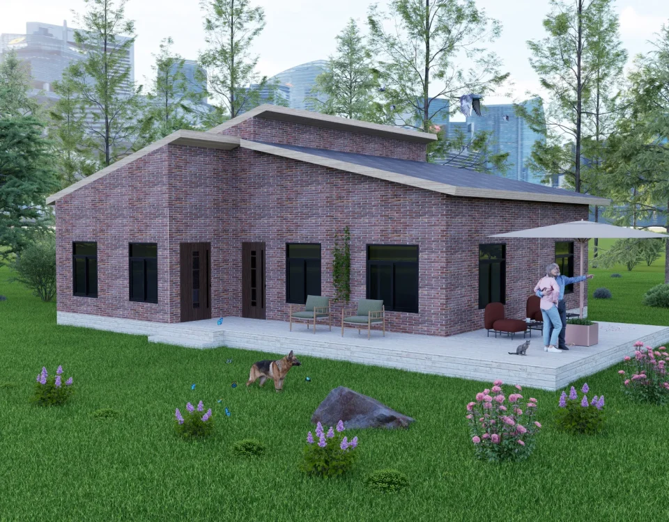 3 boyutlu dış mekan tasarım hizmeti