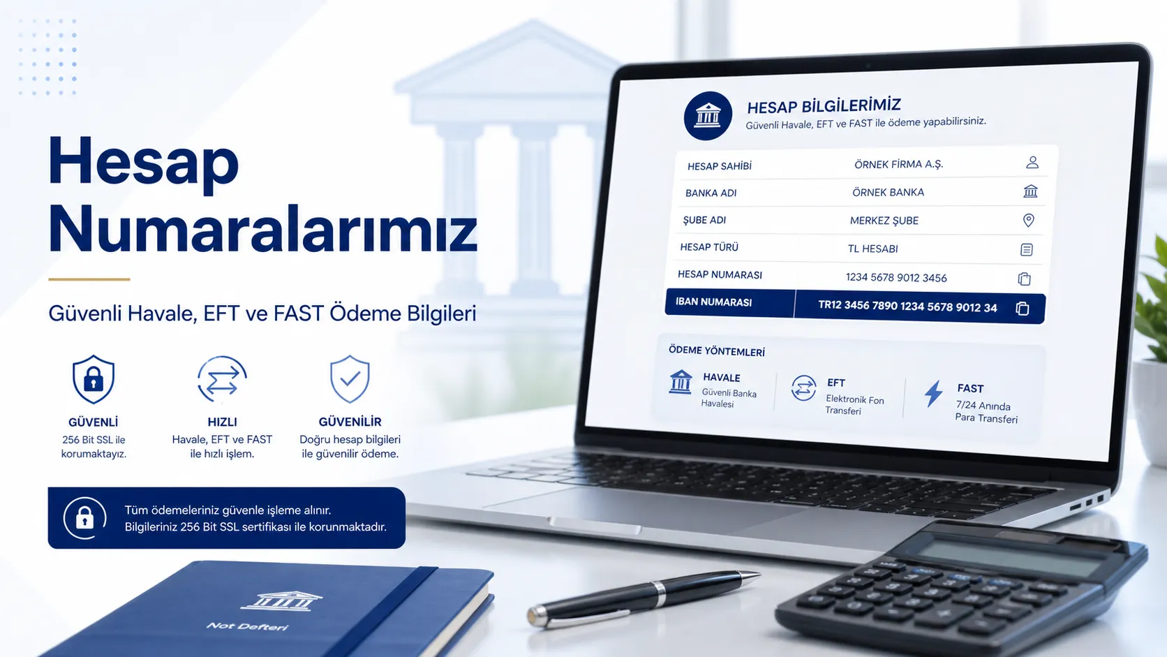 hesap numaralarimiz - Hesap Numaralarımız